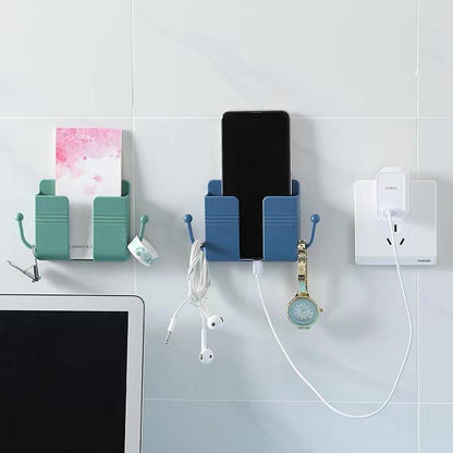 Wall-Mounted Mobile Phone Holder for Charging Solution