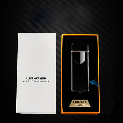 Rechargeable Touch-Sensor Windproof Lighter for Cigarettes and Cigars